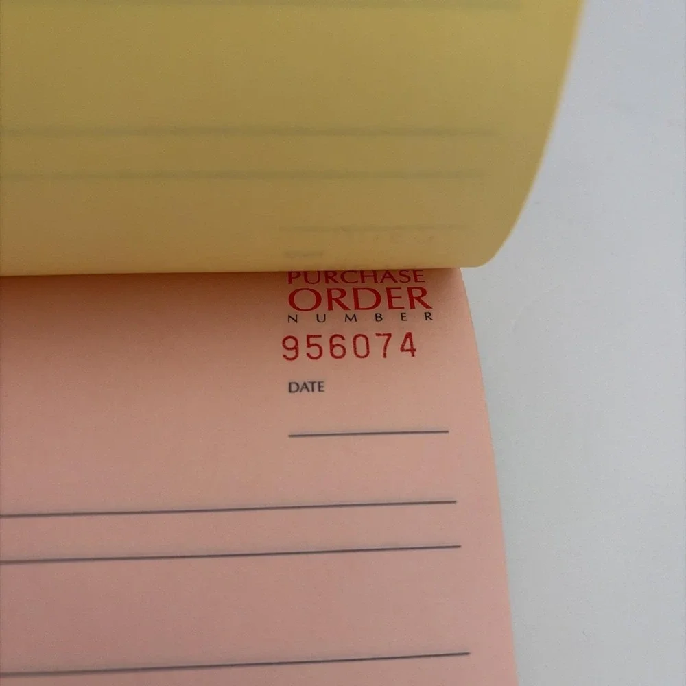 Wilson Jones Purchase Orders S8358 With Carbon, 53 Parts‎ Sets 5 1/8 X 8